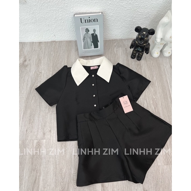 Set Tafta Đen TK  - LINHH ZIM