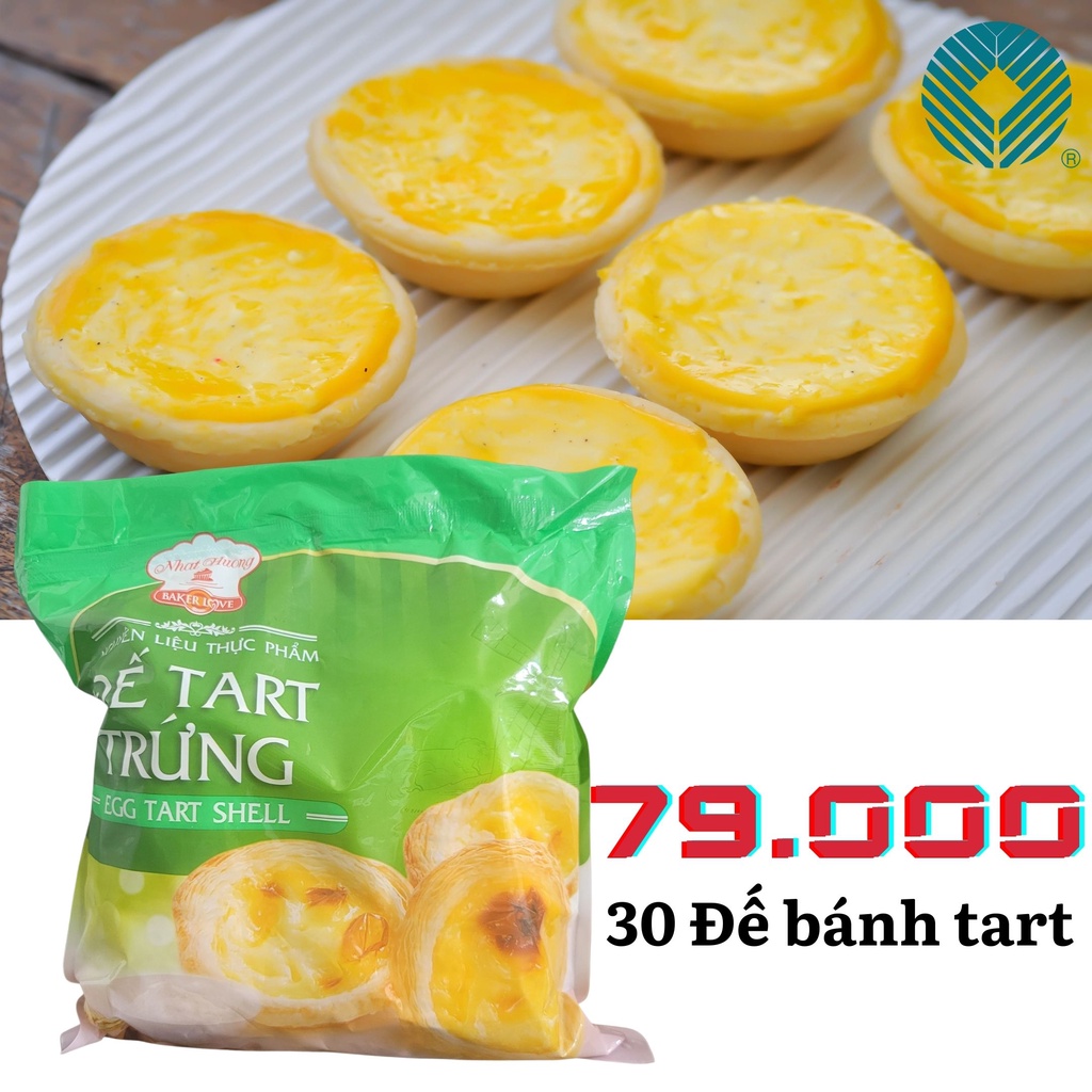 Chỉ giao TPHCM - 30 Đế bánh tart, đế làm bánh tart