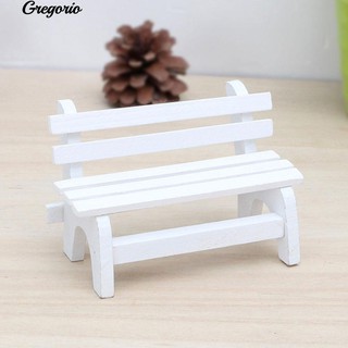 Ghế Gỗ Mini Trang Trí Sân Vườn