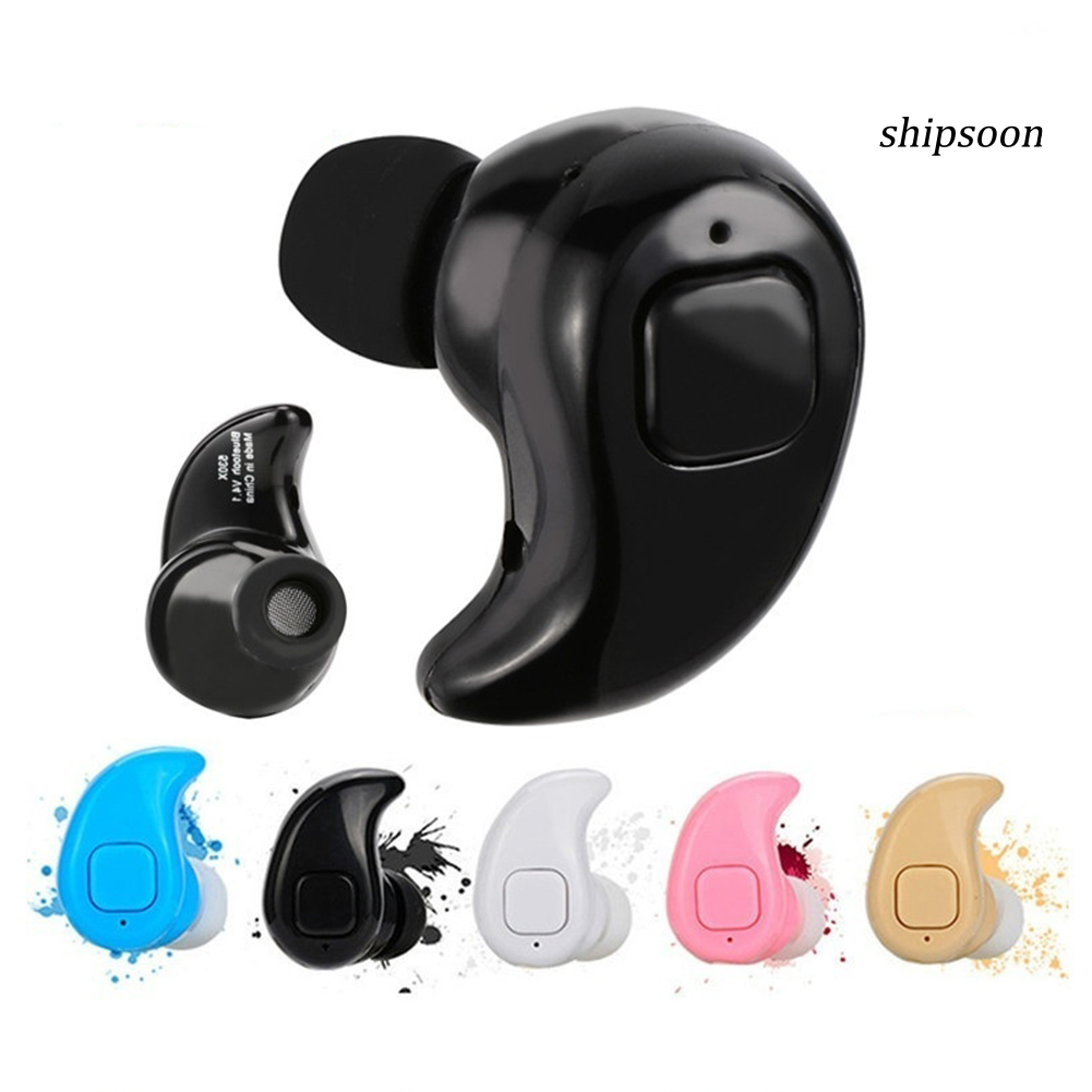 snej  s530X Mini Wireless Bluetooth In-Ear Earphone Stereo Earbuds Headphone with Mic