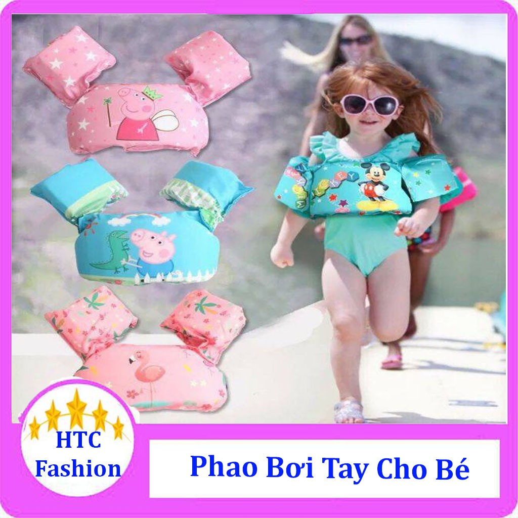 [RẺ VÔ ĐỊCH ] Phao bơi tay kèm phao ngực cho bé - Phao Cho Bé - HTC_FASHION