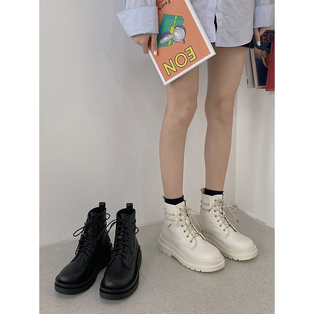 ( SẴN KEM 36 )  Boots nữ cổ cao ulzzang - US203 ảnh thật ở cuối