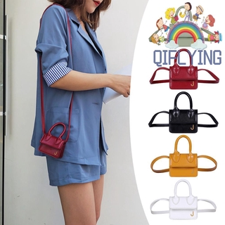 Túi da mini đeo chéo thời trang cho nữ