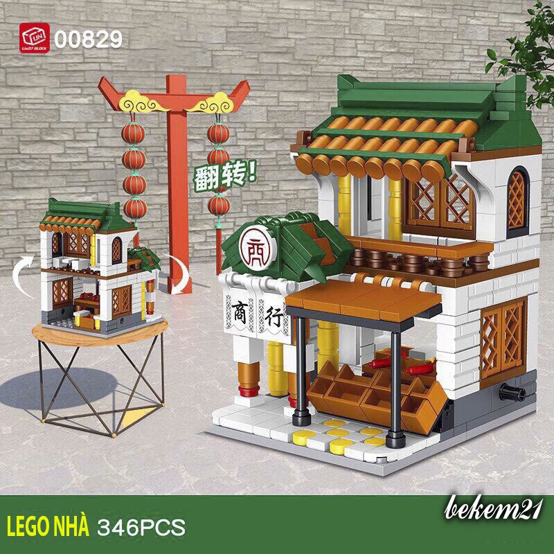 Lego Xếp Hình Con Gái Ngôi Nhà Starbugg Với 346 miếng ghép- đồ chơi lắp ghép bé gái