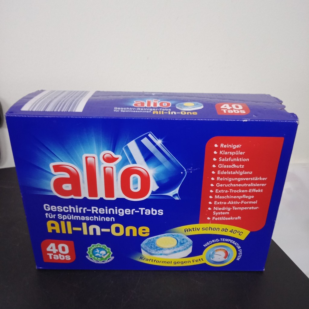 Viên rửa bát Alio All in one 40 viên