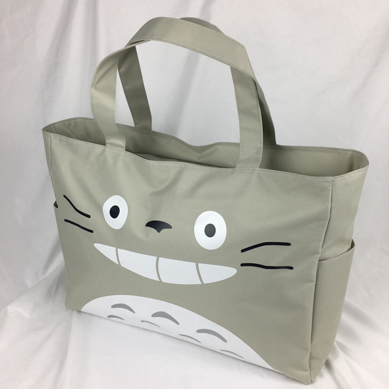 Túi Xách Mua Sắm KN3305 Vải Bố Chống Thấm Nước Thân Thiện Với Môi Trường Kiểu Hoạt Hình Cho Mẹ Và Bé