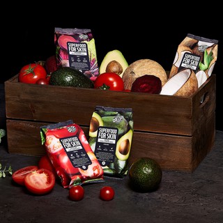 KHĂN GIẤY ƯỚT TẨY TRANG FARMSKIN SUPERFOOD FOR SKIN CLEANSING WIPES 25 TỜ