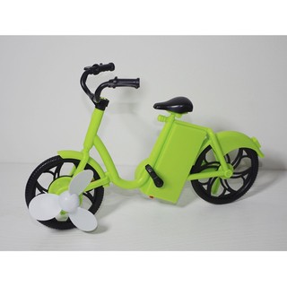 Quạt mini kiểu xe đạp điện 2in1