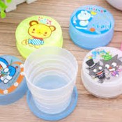 CỐC NHỰA GẤP GỌN HÌNH THÚ NGỘ NGHĨNH
