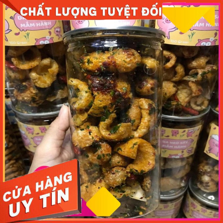 [LOẠI 1] DA HEO rán GIÒN - CHÁY TỎI ỚT - 3 VỊ - [Nguyên chất, nhà làm,FREESHIP] - [NOWSHIP, GRAB]