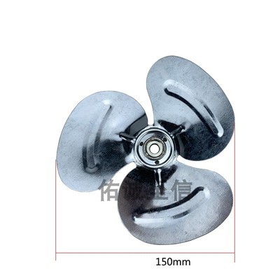 Cách Quạt Kim Loai Đường Kính 150mm Trục 8mm