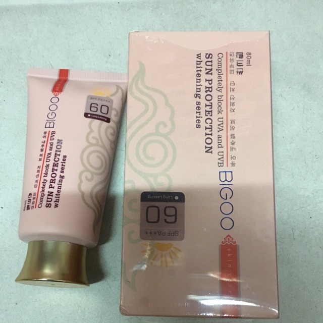 Kem chống nắng kháng khuẩn Bigoo