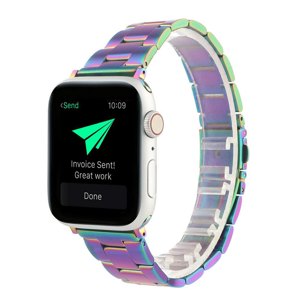 Dây Đeo Inox Cho Đồng Hồ Apple Watch Series 6 Se 5 4 3 2 1 38mm 40mm