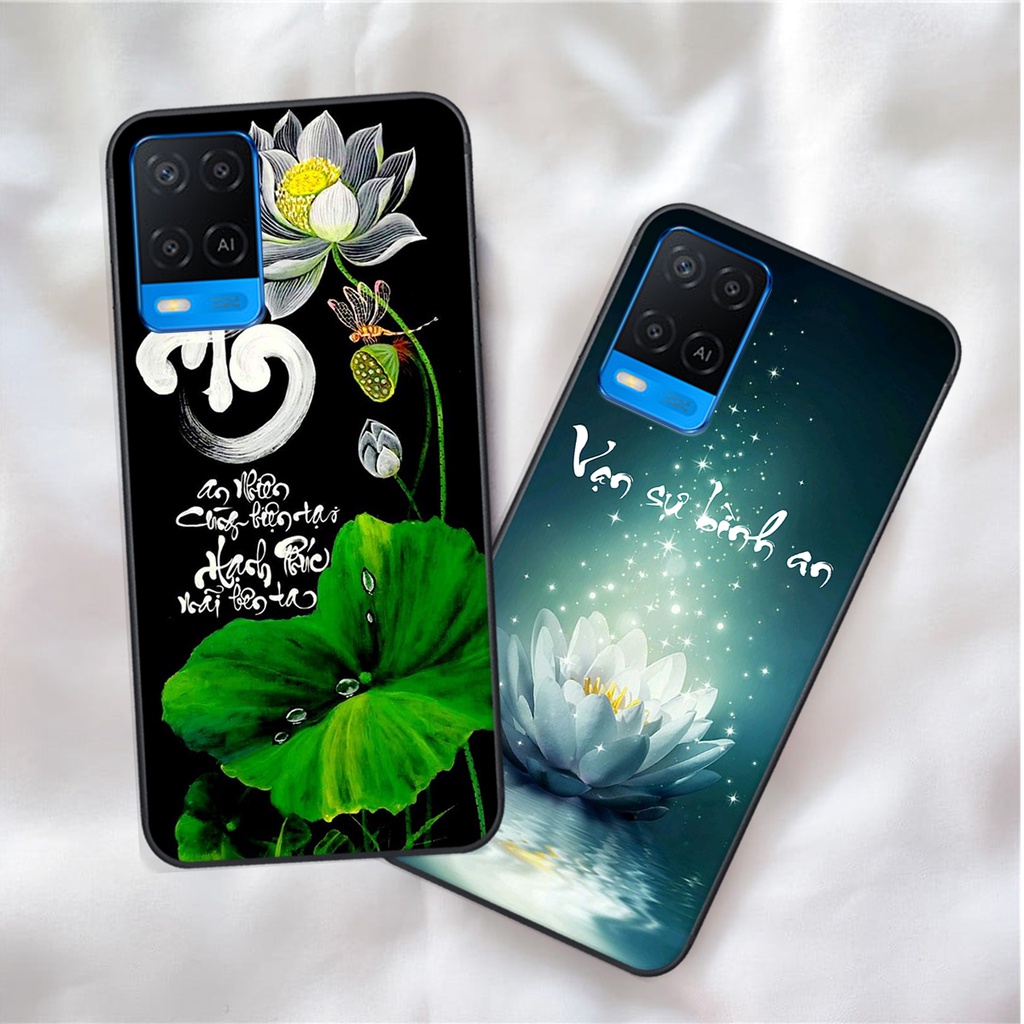 Ốp lưng Oppo A54 in hình chữ tài chữ lộc, Cha Mẹ, bình an SIÊU ĐẸP
