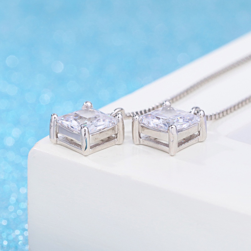 Hoa tai bạc 925 dáng dài đính đá zircon thời trang Hàn thanh lịch cho nữ S1