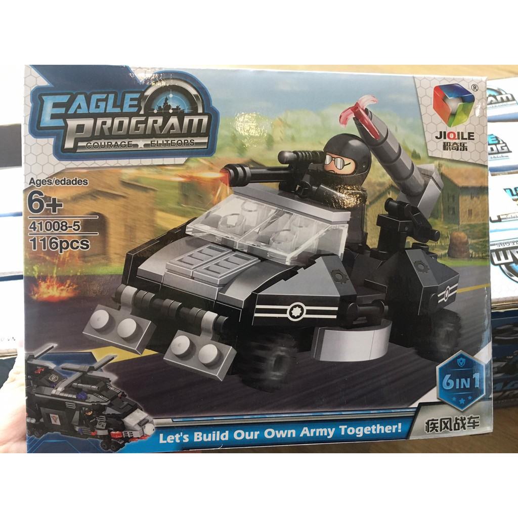 Lego cho bé trai 6in1