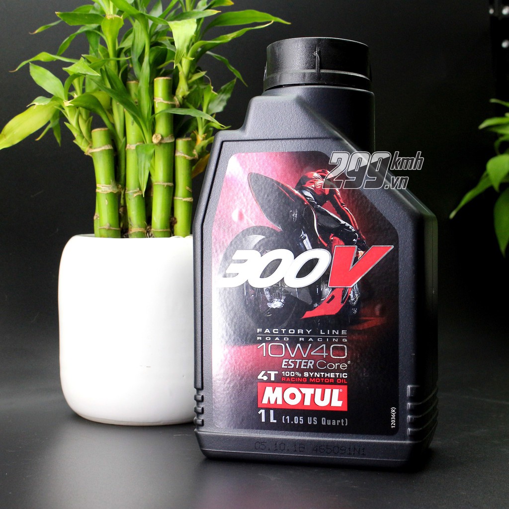 Nhớt Motul 300V Factory Line 10W-40 1L/1L1/1L3