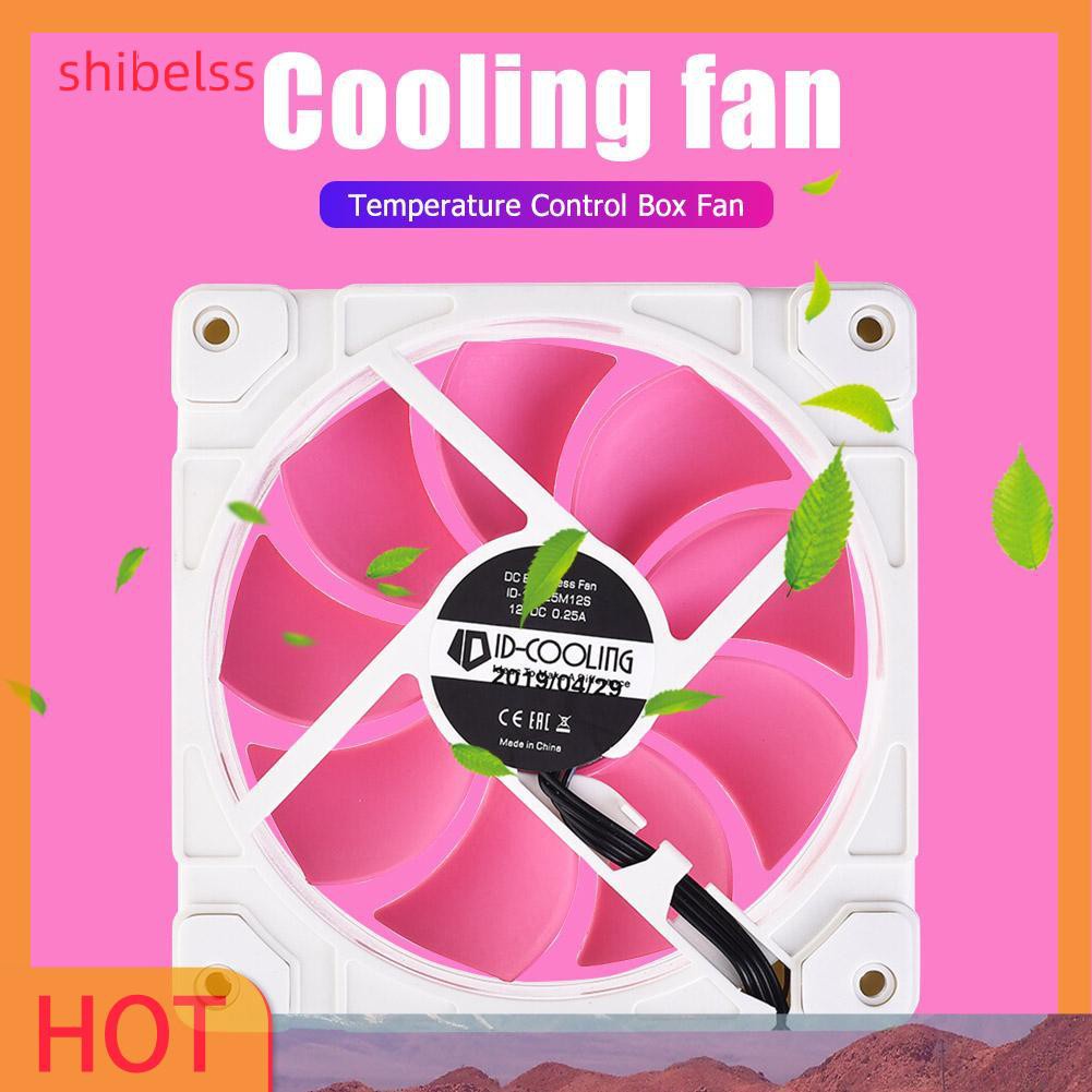 Quạt Tản Nhiệt Cpu Shibelss Id-Cooling Zf-12025-Pink Argb 120mm