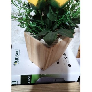 Chậu gỗ hình chữ nhật