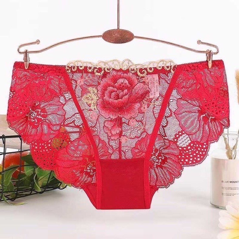 [Mã WAMT2405 giảm 10K đơn 0K] Quần lót Hoàng Oanh Underwear, quần chip ren nữ thêu hoa mềm mịn | BigBuy360 - bigbuy360.vn