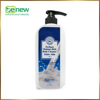 Sữa Tắm Trắng Da Hương Nước Hoa Benew Perfume Moisture Rich Body Cleanser White Milk 500ml