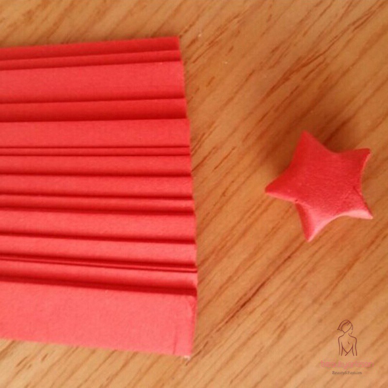 Túi giấy Origami gấp ngôi sao may mắn