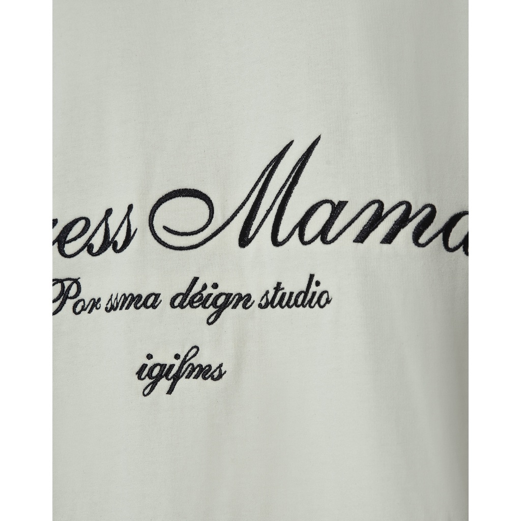 Áo thun STRESSMAMA 365 SEASONAL T-SHIRT - COCONUTMILK màu sữa dừa chất liệu 100% Cotton 2 chiều 250GSM