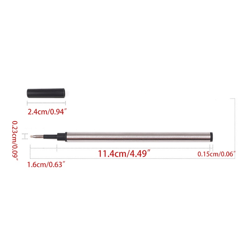 Set 5 Ruột Bút Bi 0.5mm Có Thể Thu Gọn Tiện Dụng
