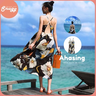 Đầm bầu maxi mùa hè Ahasing Snugg SNU2048