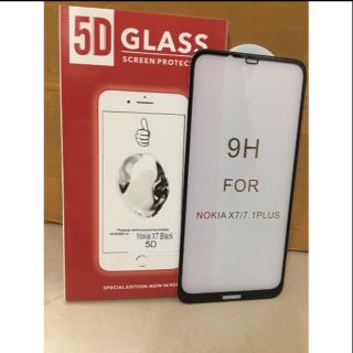 Kính cường lực 5D xịn Nokia 8.1/ Nokia X7/ Nokia 7.1 plus -Full keo màn hình