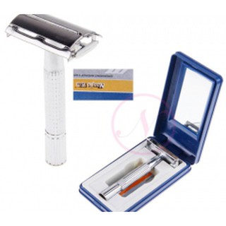 BỘ DAO CẠO RÂU INOX CỔ ĐIỂN