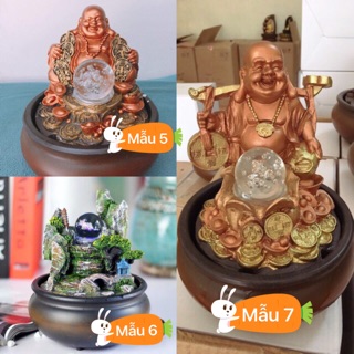 Thác nước phong thuỷ cá chép vàng