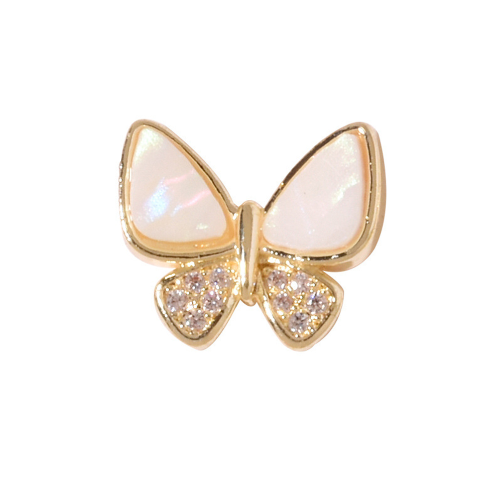 [Hàng mới về] Phụ kiện trang trí móng tay nhiều kiểu tùy chọn đính đá và ngọc trai sang trọng