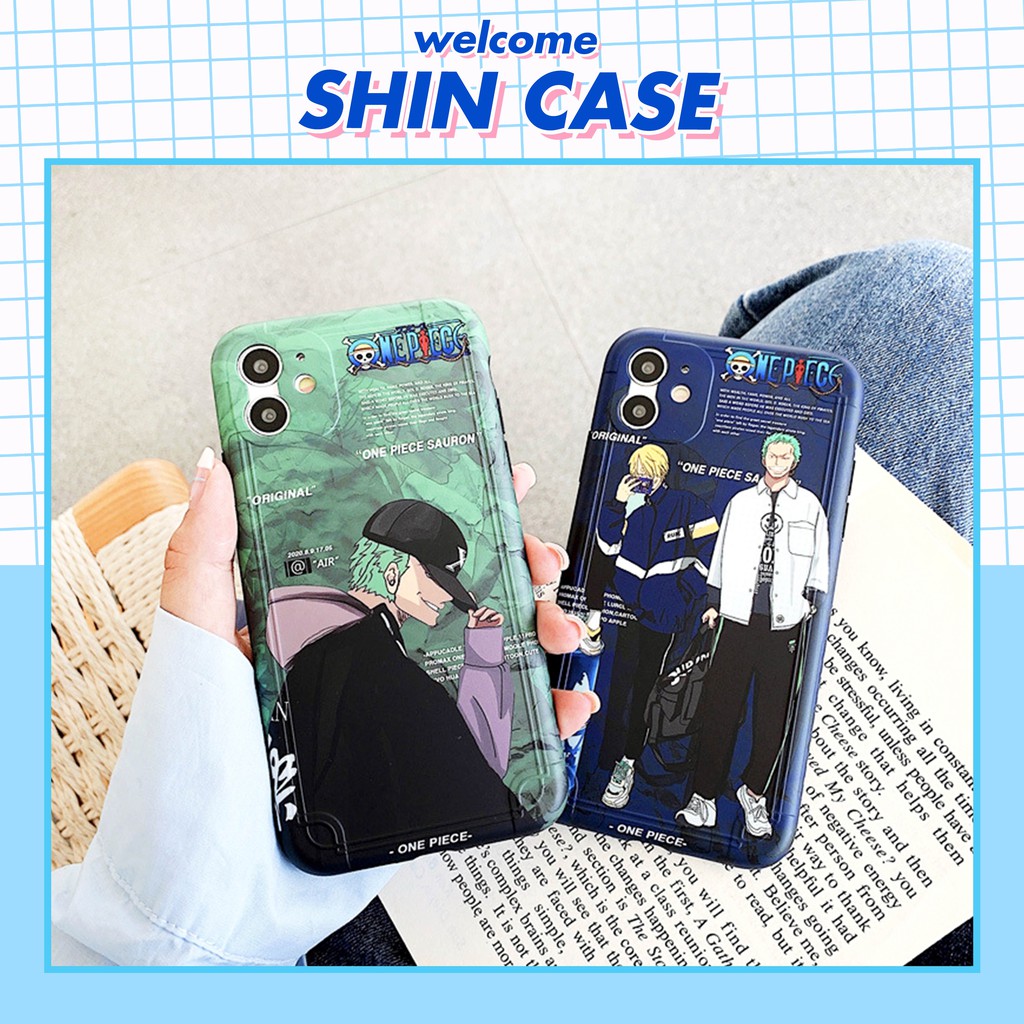 Ốp lưng iphone Zoro & Sanji IMD dày dặn viền nổi 5/5s/6/6plus/6s/6splus/7/7plus/8/8plus/x/xs/11/12/pro/max/plus/promax | BigBuy360 - bigbuy360.vn
