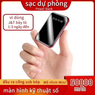 Sạc Dự Phòng [ BH 12 Tháng ] Sạc Dự Phòng Nhỏ Gọn 50000mAh Hiệu Suất Cao,Hỗ Trợ Sạc Nhanh phụ kiện phòng