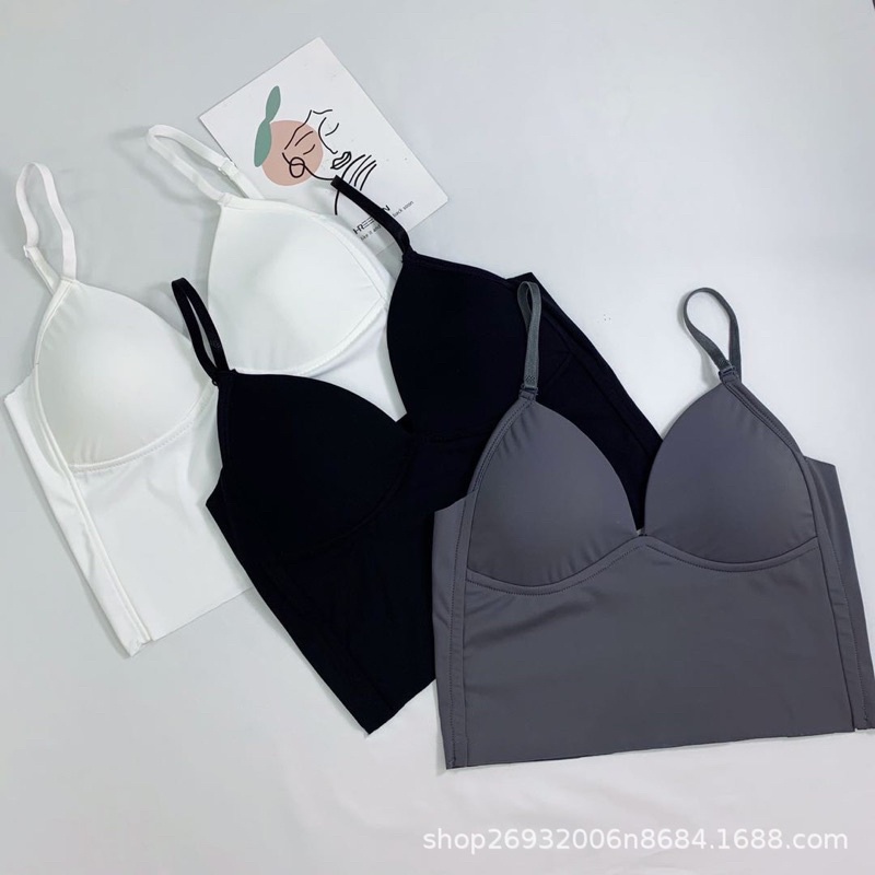 Áo lót nữ, Áo bra su croptop, bralette su siêu êm  kiểu dáng trẻ,năng động.