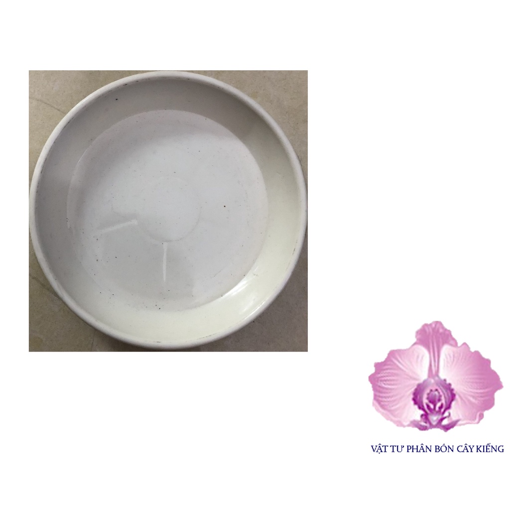Đĩa lót chậu tròn [Phi 15]cm - #040D#