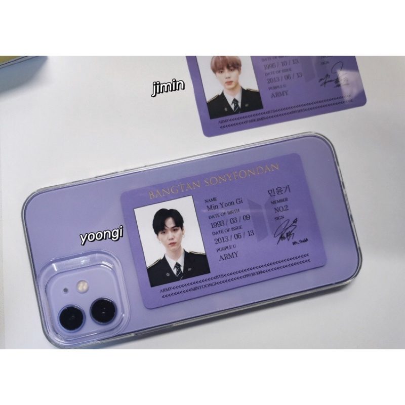 ID card bangtan - set 7pcs