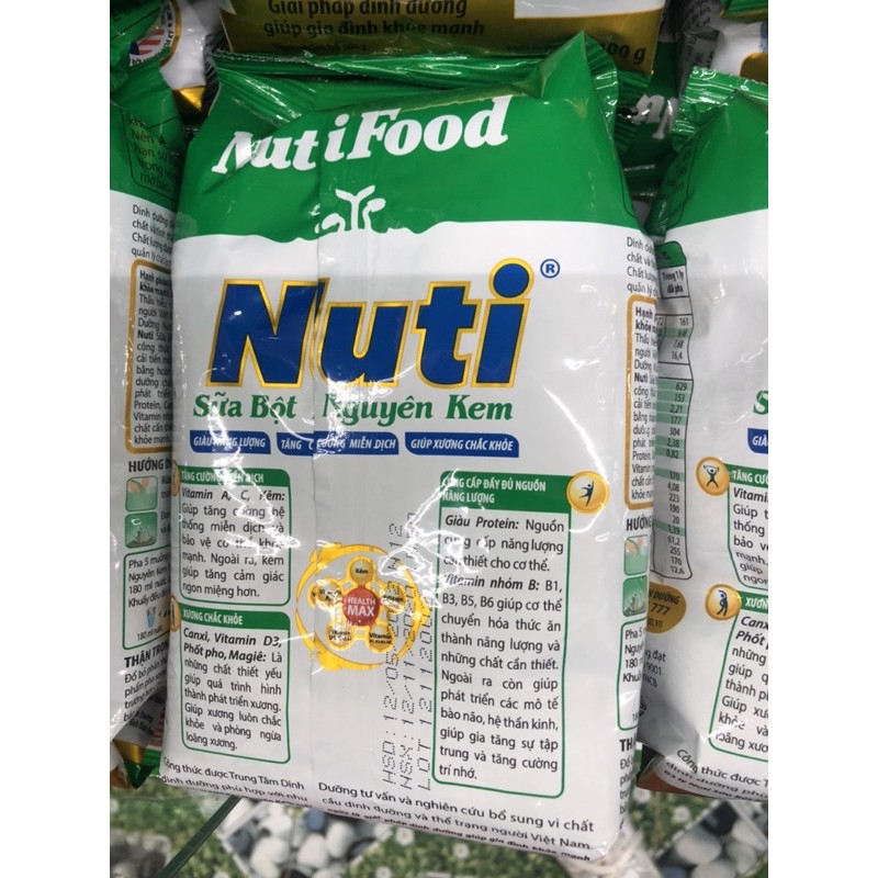 Sữa Bột Nuti Nguyên Kem 400g