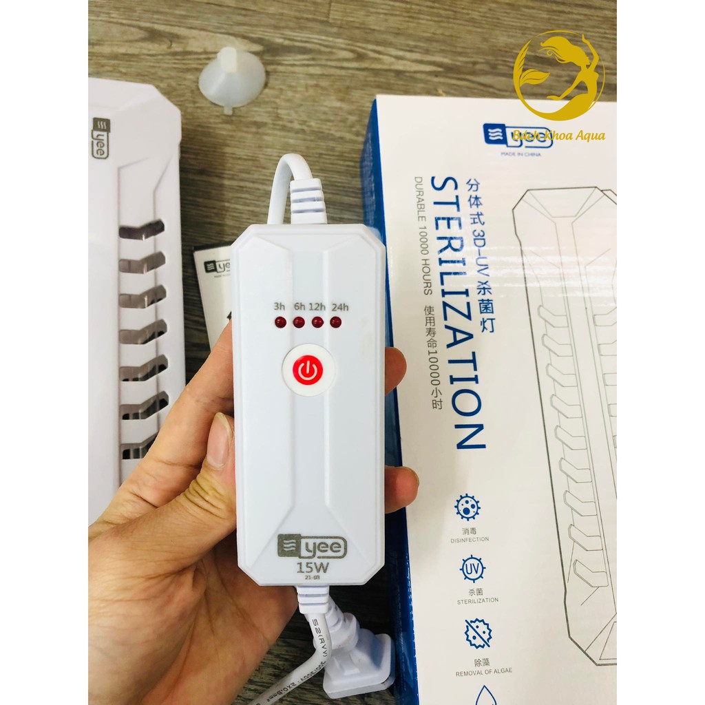 Đèn UV YEE cao cấp có hẹn giờ công suất 7W-15W-20W