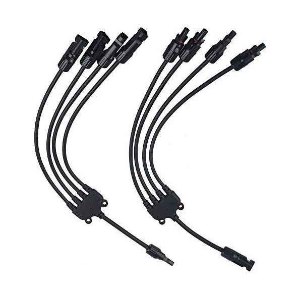Đầu nối pin mặt trời MC4 - 4T