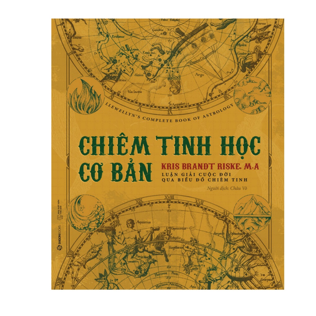 Sách - Chiêm Tinh Học Cơ Bản - Luận Giải Cuộc Đời Qua Biểu Đồ Chiêm Tinh