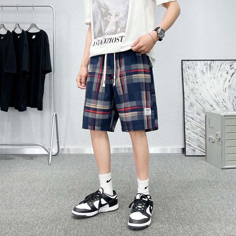 Quần Short Nam Lưng Thun Cột Dây Năng Động