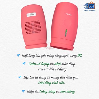 Máy triệt lông Foreo Peach 2 - Peach Version 2 - Chuẩn Authentic Đủ Bill