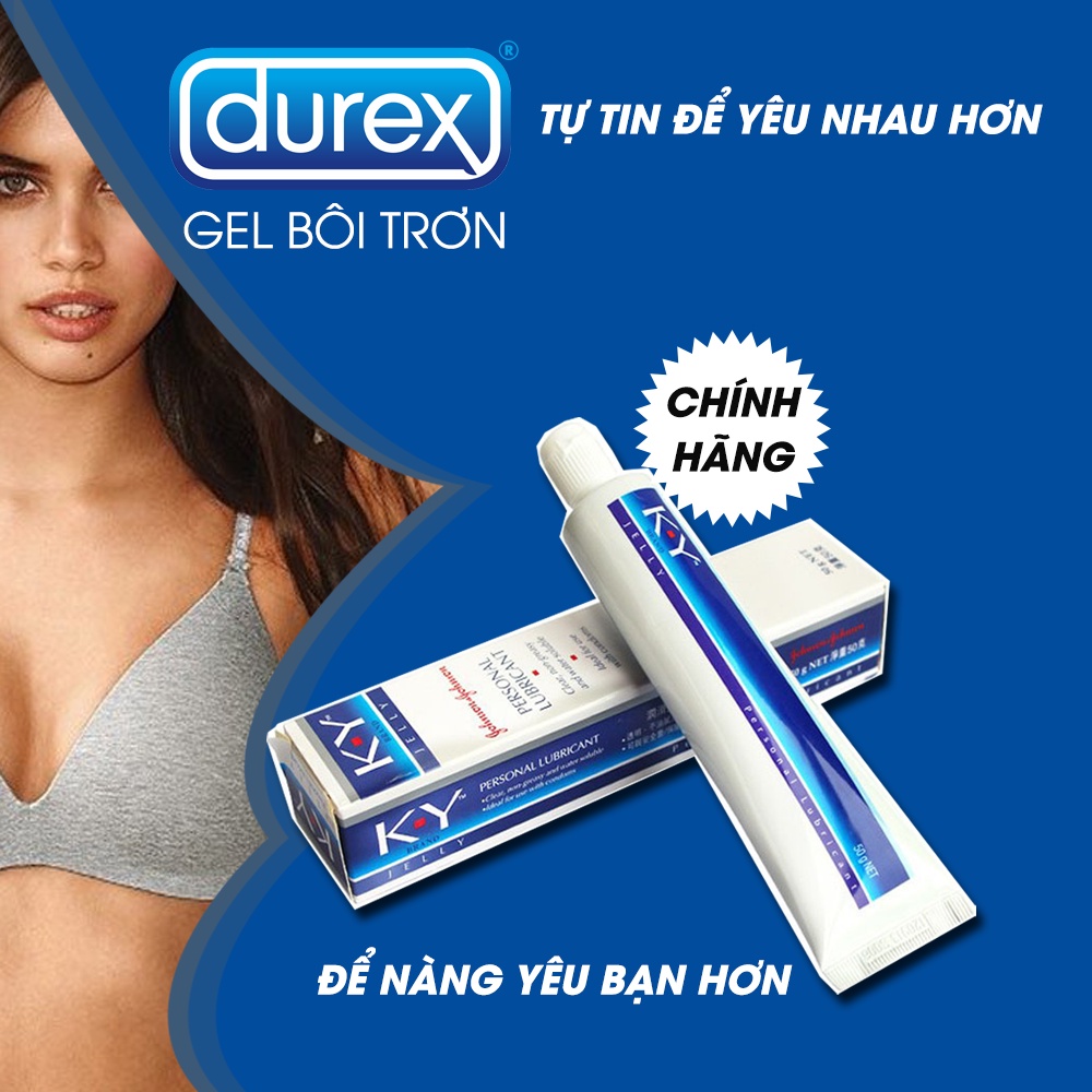 Combo 2 Gel Bôi Trơn Durex K.Y 50g - Gel Bôi Trơn Quan Hệ Giúp Tăng Khoái Cảm, Giữ Lửa Cuộc Yêu.