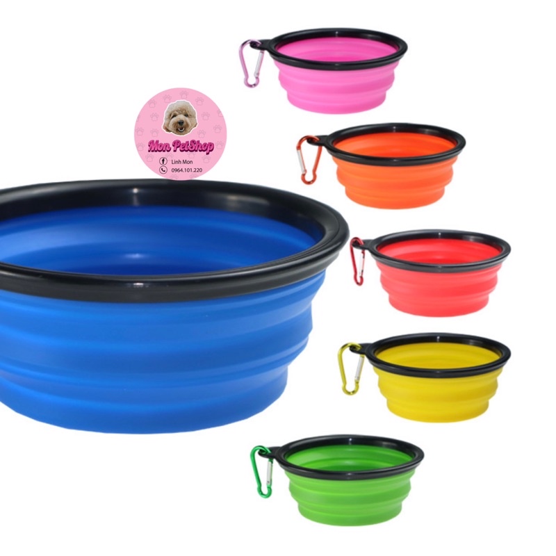 Bát du lịch gấp gọn cho thú cưng