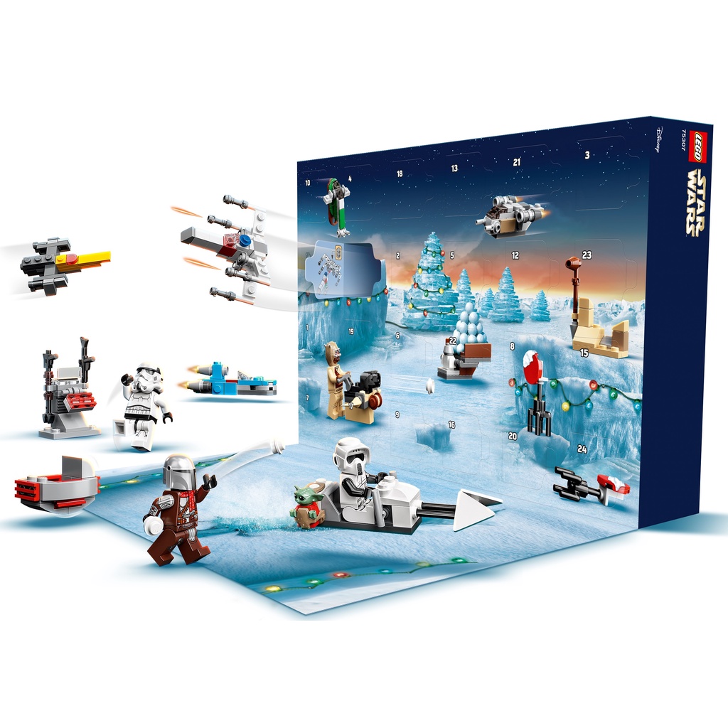 Lego Star Wars 75307 - Bộ xếp hình Lego Advent Calendar 2021