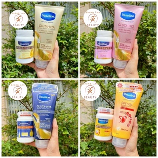 Combo Vaseline Gluta Hya 10x và Kích Body Vaseline ( ngày đêm)