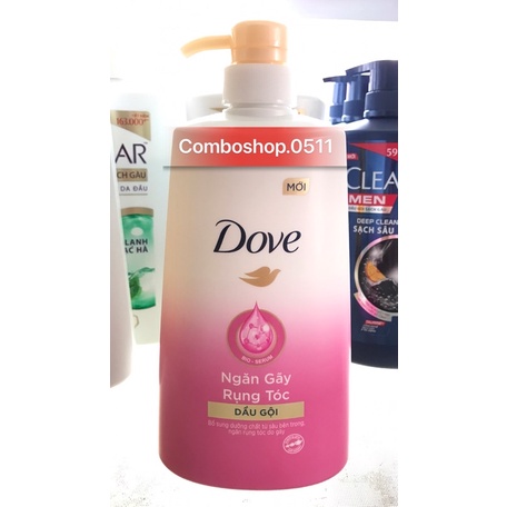 Dầu gội Dove ngăn gãy rụng tóc 640g (621ml)