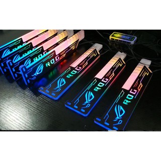 Ld0 giá đỡ vga coolmoon led rgb 16 triệu màu, 366 hiệu ứng - đồng bộ hub coolmoon 12 yc46